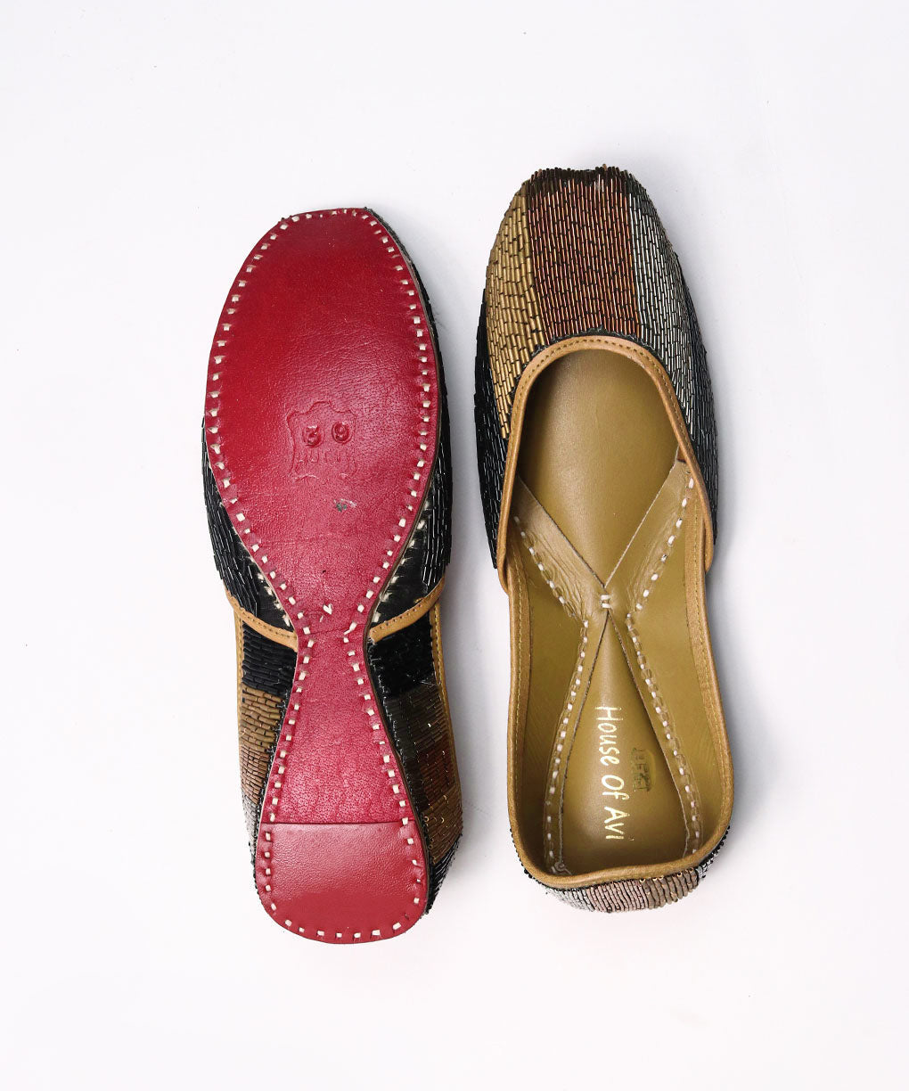 Roads To Anvi Jutti Genuine Leather Footwear